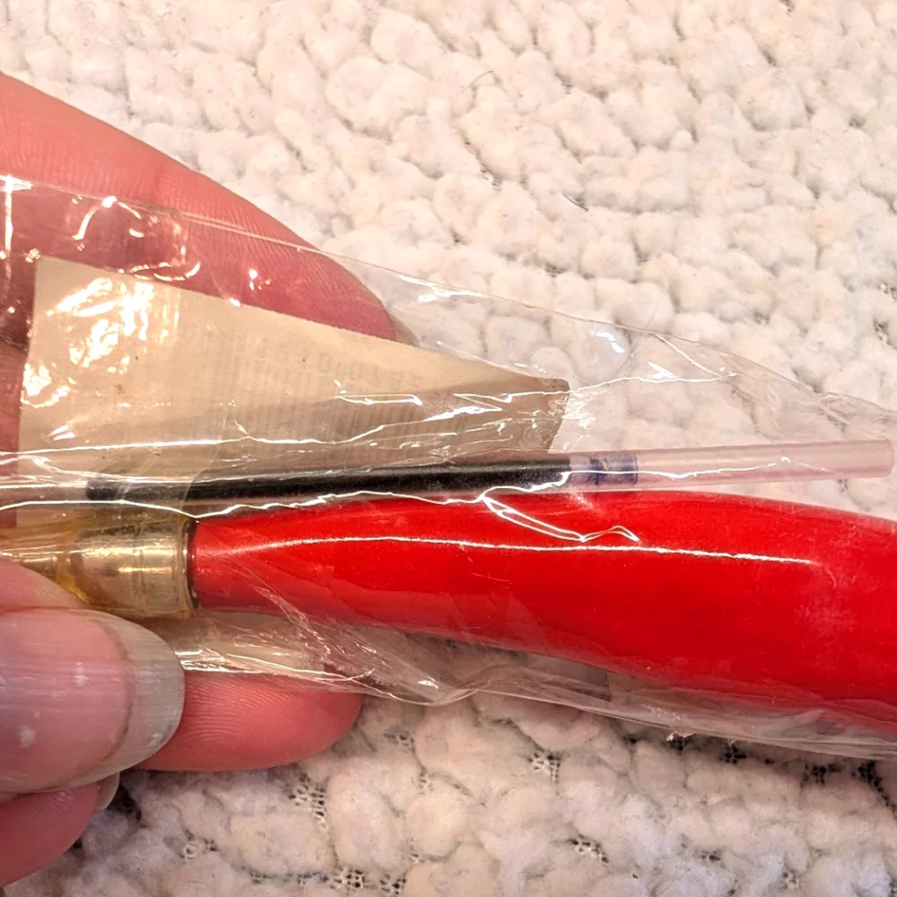 Novelty Tabasco Ink Pen In Shape Of Hot Pepper, New, Comes With Extra InkNew